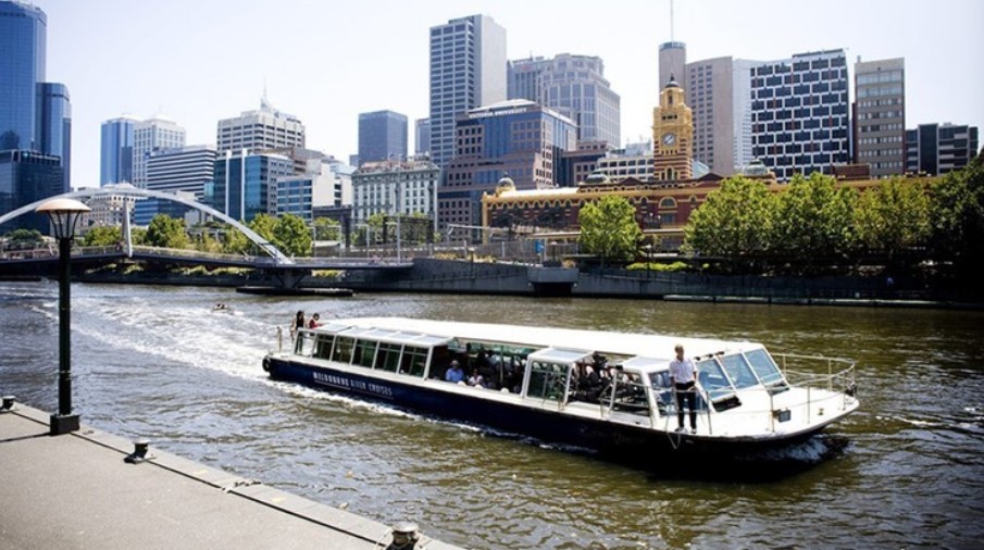 Scenic Melbourne Sightseeing Cruise on the Yarra River $7 (VALUED AT $14)