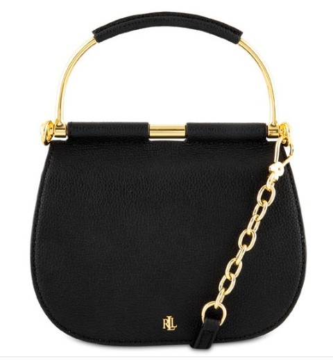 Ralph Lauren Mason Satchel Bag – Black $209