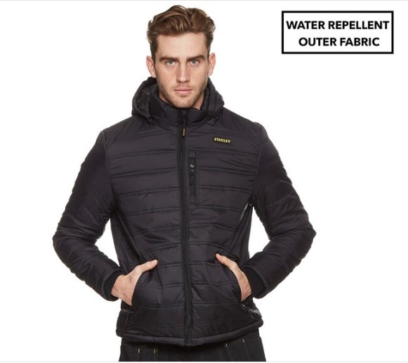 Stanley Men’s Delaware Ripstop Jacket – Black $59.99