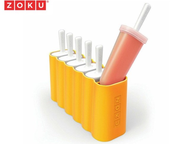 Zoku 6-Piece Inline Pop Mould Set – Yellow/White $19.99