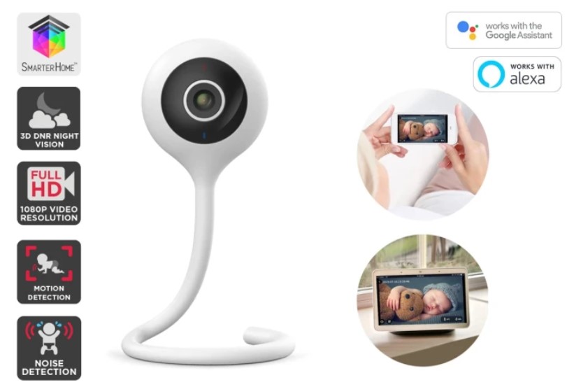 Kogan SmarterHome™ 1080p Smart Baby Monitor Camera $99