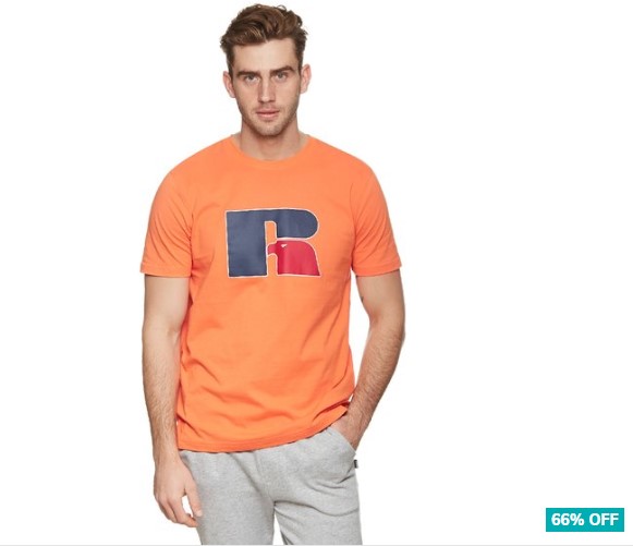 66% OFF Russell Athletic Men’s Logo Tee / T-Shirt / Tshirt – Oren $10 (RRP$29.99)