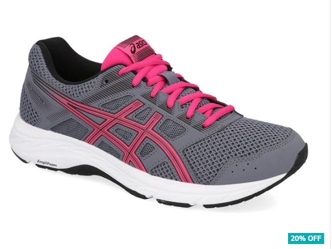 ASICS Women’s GEL-Contend 5 Running Sports Shoes – Metropolis/Fuchsia Purple $79.99 (Don’t pay $100)