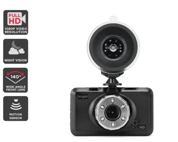 Kogan Car Dash Camera Video Recorder $45