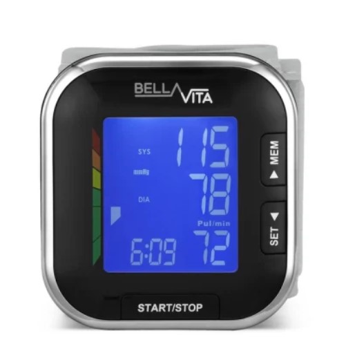 Bella Vita Digital LCD Wrist Blood Pressure Monitor $29 (Was $69)