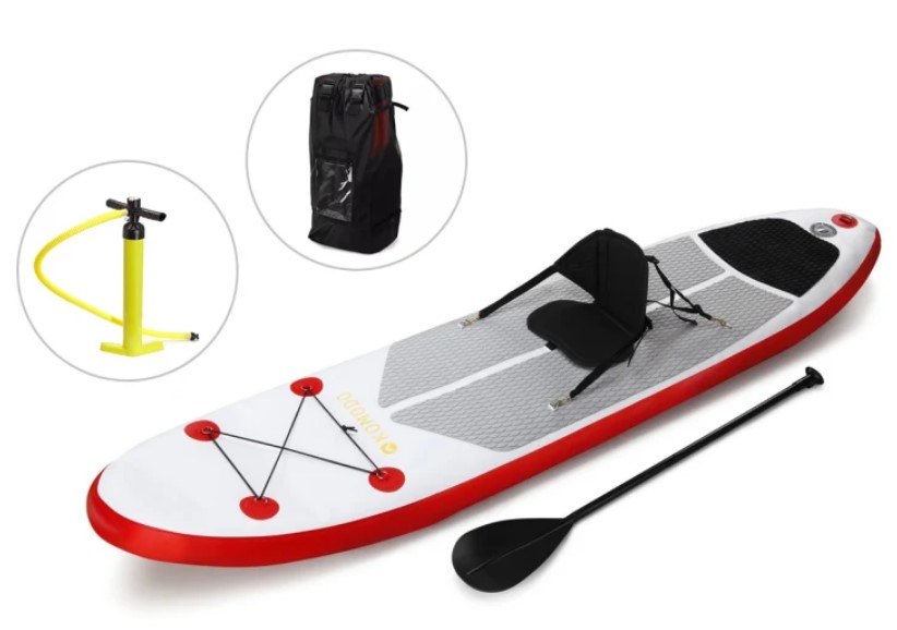 Komodo 2-in-1 Inflatable Stand Up Paddle Board $299