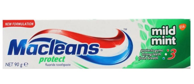 Macleans 12 Pack Macleans 90G Toothpaste Protect Mild Mint $19.99