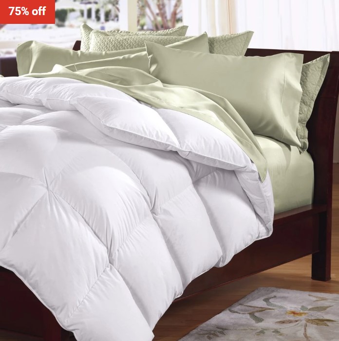 Ultra Soft 95% Duck Feather & 5% Down Queen Size Quilt 500gsm $49