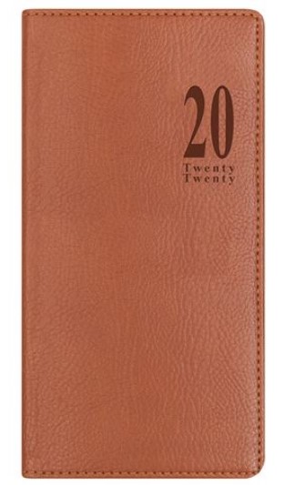 Letts 2020 Milano Slim Week To View Diary Tan $9.50 (RRP:$18.00)