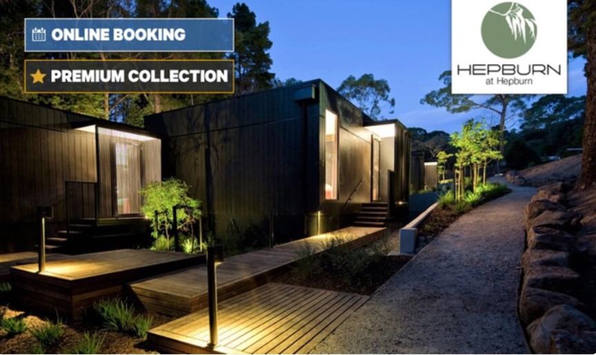 Hepburn Springs: 2 or 3 Nights for Two People with Welcome Pack and Late Check-Out at the 4.5* Hepburn at Hepburn $449