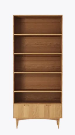 Mia Wide Bookcase $729