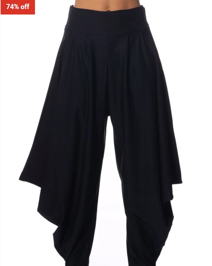 74% OFF Worship Black Harem Pant $39 (RRP$149)