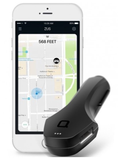 Nonda Zus Smart Car Charger & Connected Car App Suite, Save Parking Location, Monitor Car Battery Health $25.00 (RRP$99.00)