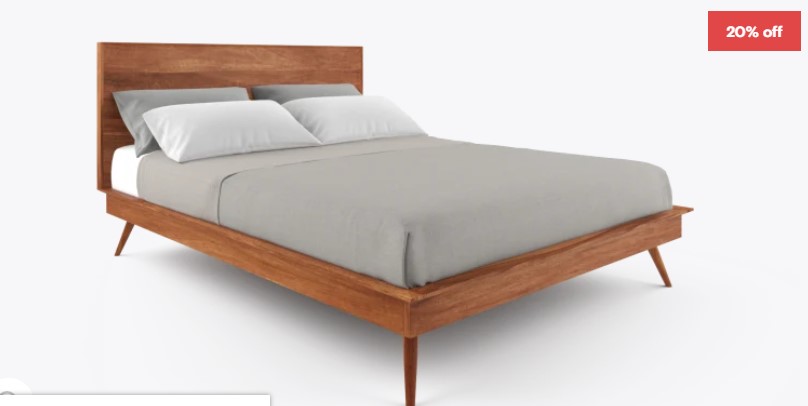 Frank Queen Slim Size Bed Frame $1439 (RRP$1799)