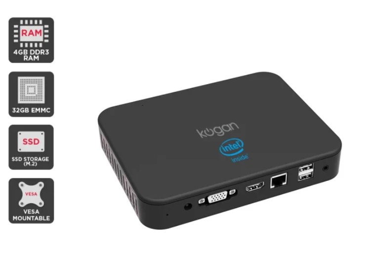 Kogan Atlas E300 Mini PC with Windows 10 $199