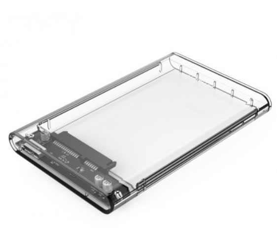 Orico Transparent 2.5″ USB 3.0 External SATA Hard Drive Enclosure Clear Orc-2139u3-pro-cr $12.00