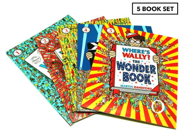 Where’s Wally 5-Book Collection $29.99