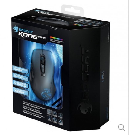 Roccat Kone Pure Core Performance Gaming Mouse Pure Power. Pure Form. Pure Awesome $39.00 (RRP$99.00)