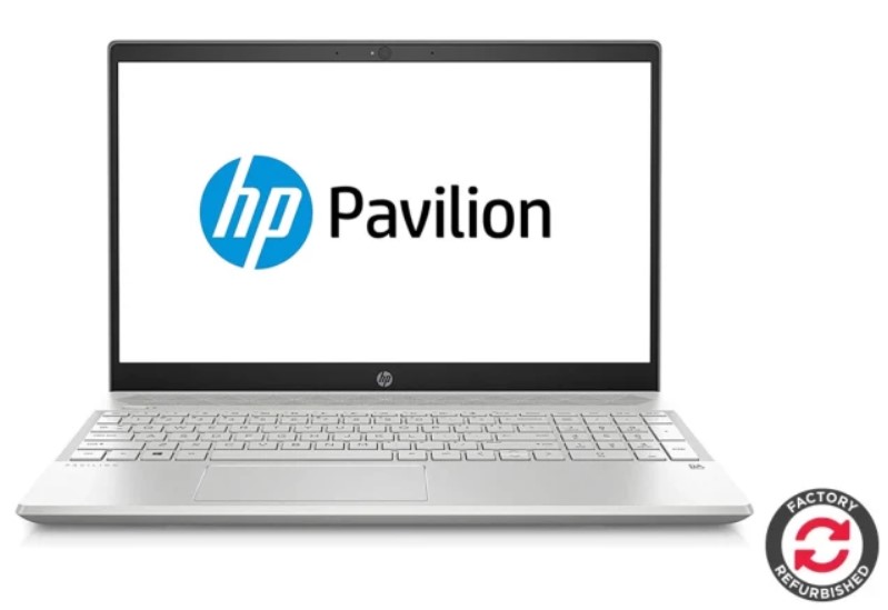 HP Pavilion 15-cs0053cl 15.6″ Windows 10 Laptop (i5-8250U, 12GB RAM, 1TB, Silver) – Certified Refurbished $849