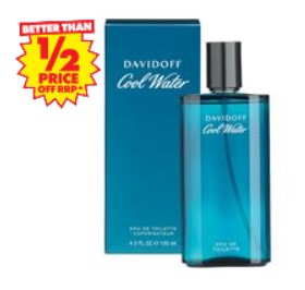 Davidoff Cool Water for Men Eau De Toilette Spray 125mL $26.99