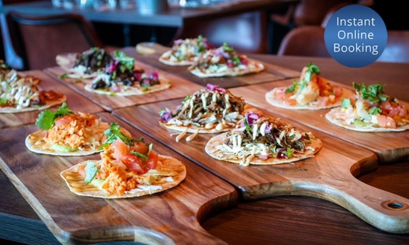 AYCE Tacos: 1 ($25), 2 ($49), 4 ($96), 8 ($190) or 10 People ($233) at Contrabando, Sydney CBD (Up to $560 Value)