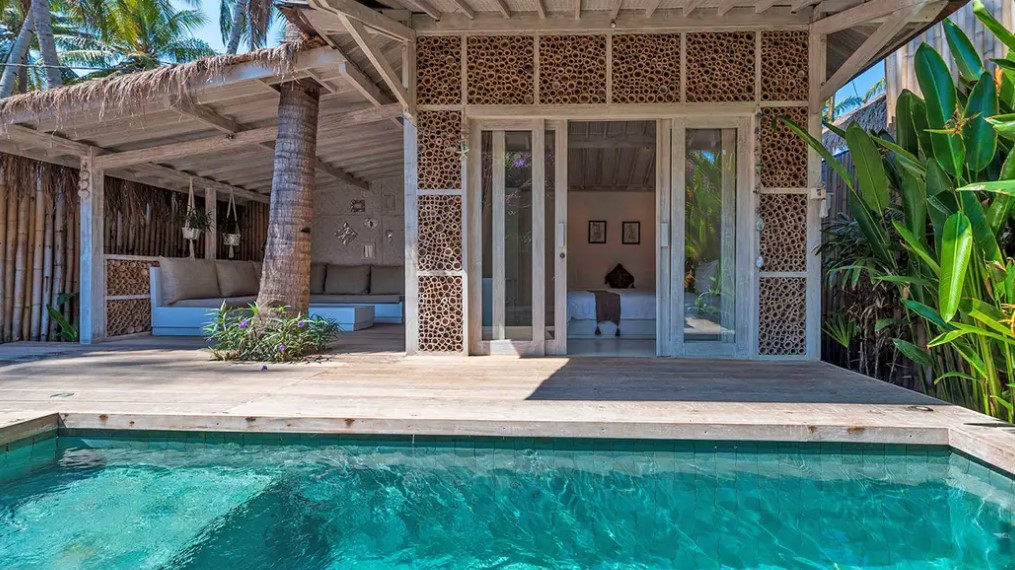 Private Pool Villa Luxury in the Glistening Gili Islands with Transfers from Bali Included A$629 /room