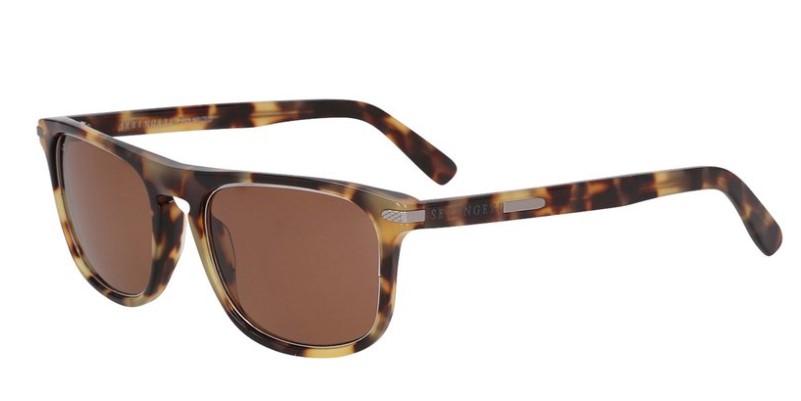 Serengeti Leonardo Polarised Sunglasses – Tortoise/Light Brown $119