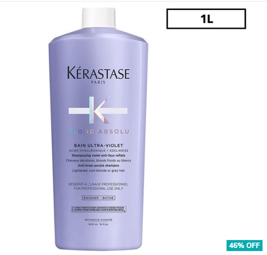 Kérastase Blond Absolu Ultra-Violet Shampoo 1L $84.99 (Don’t pay $157.95)