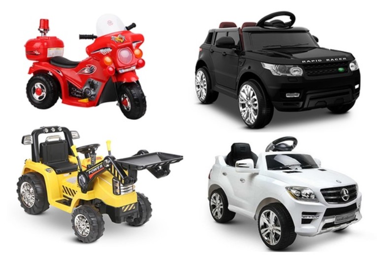 From $59 for a Kids’ Ride-On Electric Car or Motorbike Toy $59