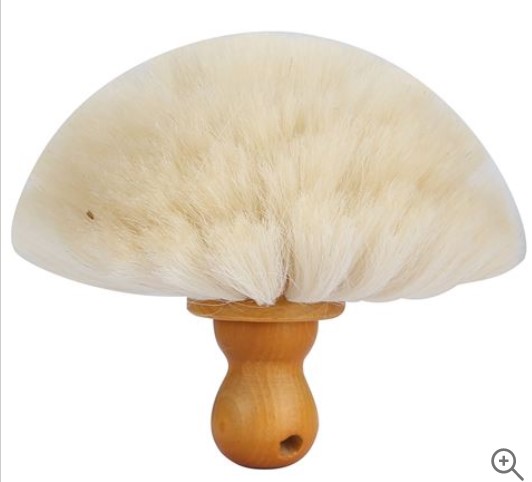 Redecker Duster White Goat Hair 15cm $105.00