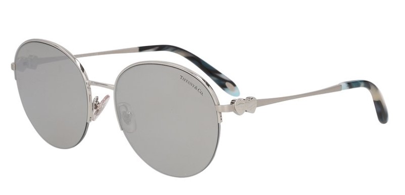 Tiffany & Co. Women’s TF3053 Sunglasses – Silver/Grey $329