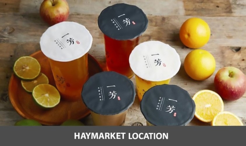 Medium Milk or Fruit Tea: One ($3.50), Two ($6.90) or Four People ($13.70) at Yifang Haymarket (Up to $23.20 Value)