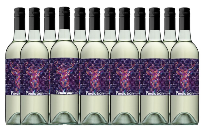 12 Bottles of 2019 Pixelation Pinot Grigio $79 (VALUED AT $275)