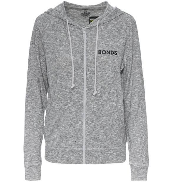 Bonds Sport Women’s Zip Hoodie – Grey Marle $24.95