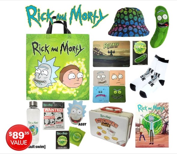 Rick & Morty Showbag $27.99