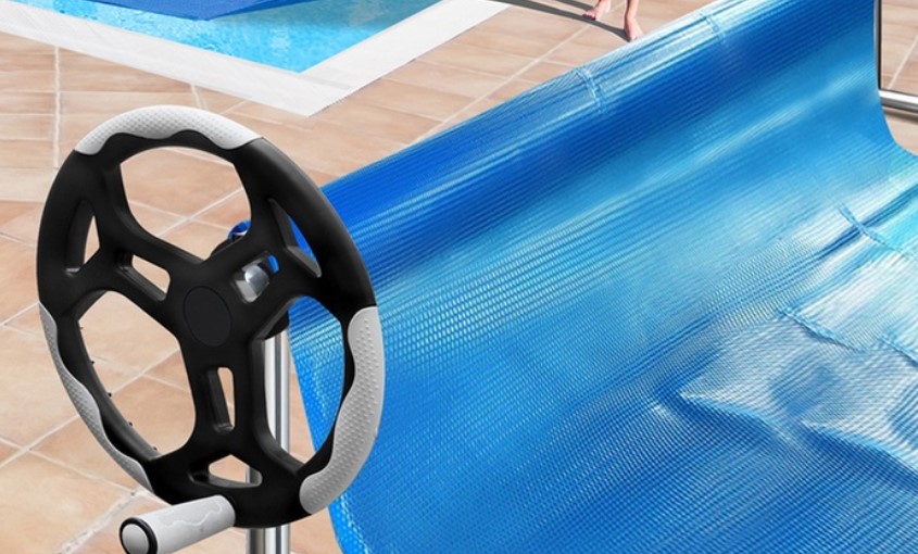 From $79 for a Solar Pool Cover in Choice of Size or $149 for a Pool Cover Storage Roller