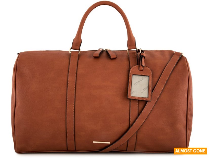 Tony Bianco Harper Weekender Bag – Tan $59.99
