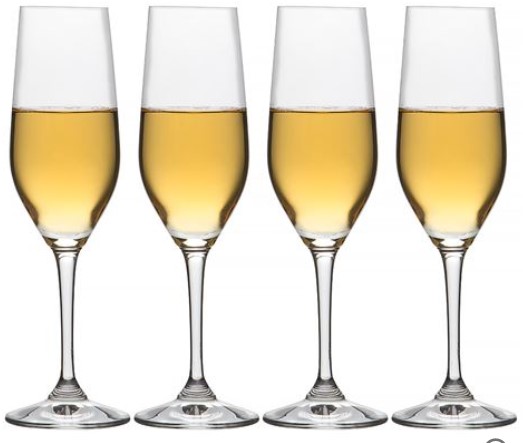 Riedel Degustazione Champagne Flute Set 4pce $49.00 (RRP:$90.00)