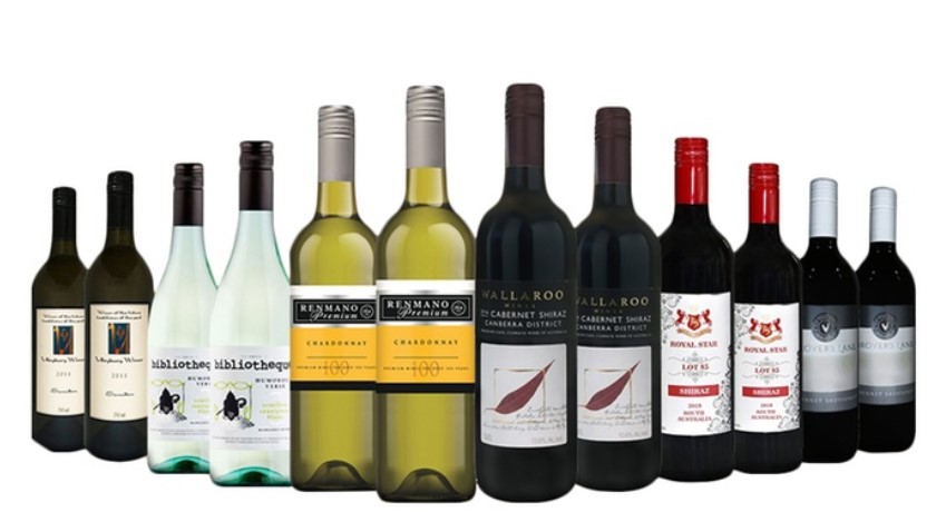 12 bottles of Festive Red and White Wines Mixed Case $69 (Don’t Pay $269)