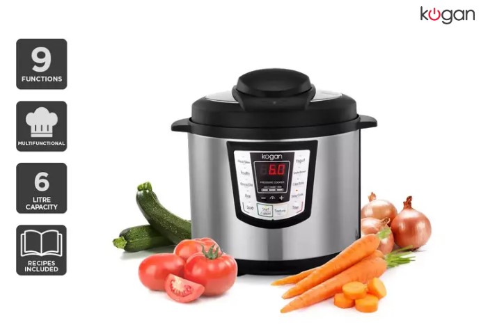 Kogan 9-in-1 Multifunction Pressure Cooker $89.99 (Was $129.99)