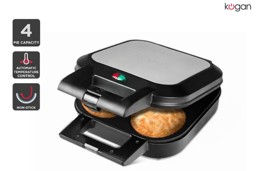 Kogan Deep Dish 4 Pie Maker $29.99 (Was $79.99)