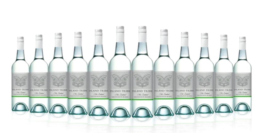 12 Bottles of Island Tribe New Zealand Sauvignon Blanc $109 (VALUED AT $299.88)