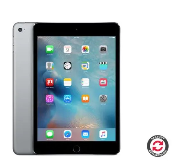 Apple iPad Mini 4 Refurbished (64GB, Cellular, Space Grey) – A Grade $429