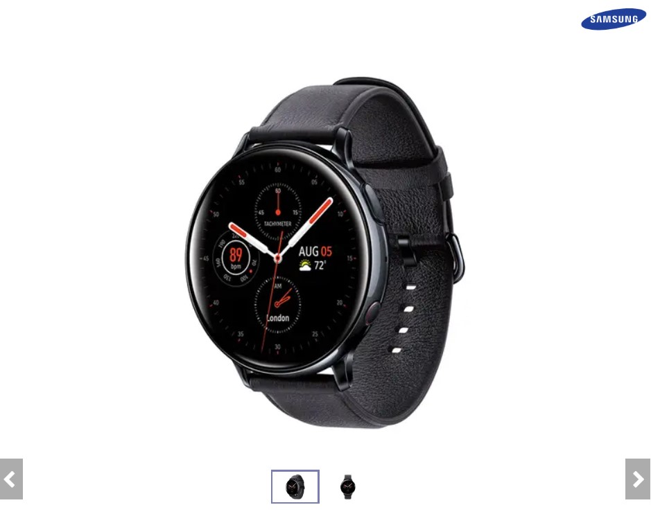 Samsung Galaxy Watch Active 2 SM-R825 (44mm, LTE, Black) – AU/NZ Model $489