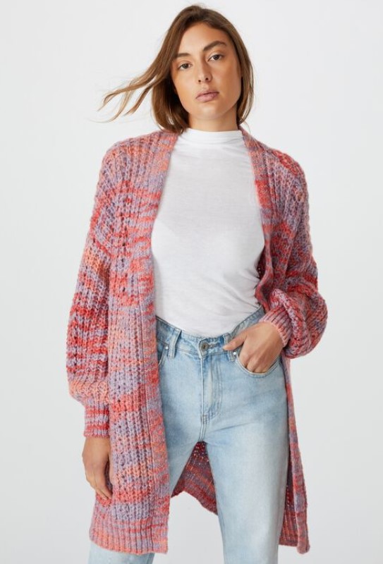 Jenny Spacedye Cardi $48.99 (RRP$69.99)