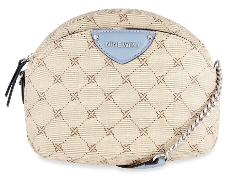 Nine West Payton Mini Crossbody Bag – Khaki/Chambray $49.99