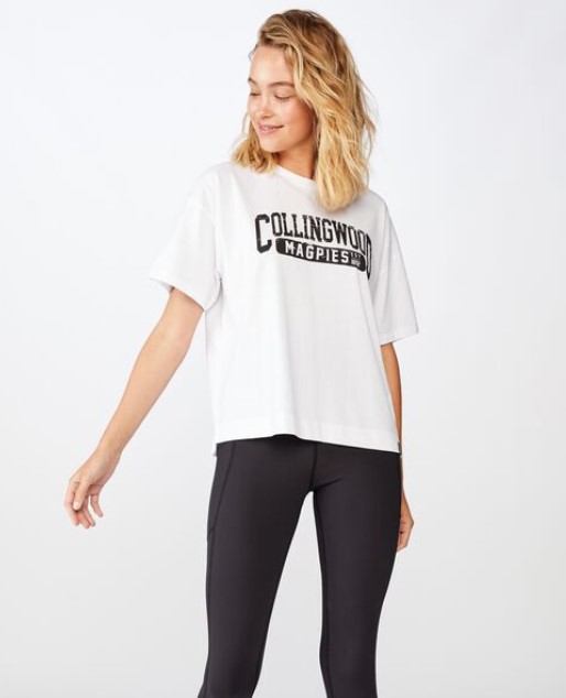 Afl Womens Cropped T-Shirt $17.49 (RRP$24.99)