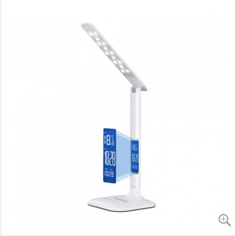 Simplecom EL808 Dimmable Touch Control Multifunction LED Desk Lamp 4W with Digital Clock $45.00 (RRP: $59.00)