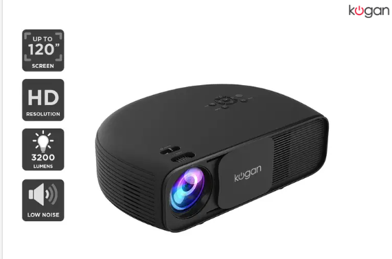Kogan 3200 Lumens HD Projector $229 (Was $399.99)