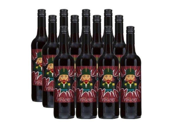 12 Bottles of Finicky Shiraz 2019 $79 (VALUED AT $289)